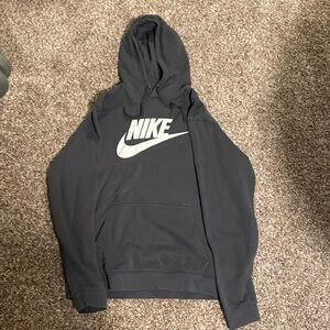 Grey Nike Hoodie/Sweatshirt